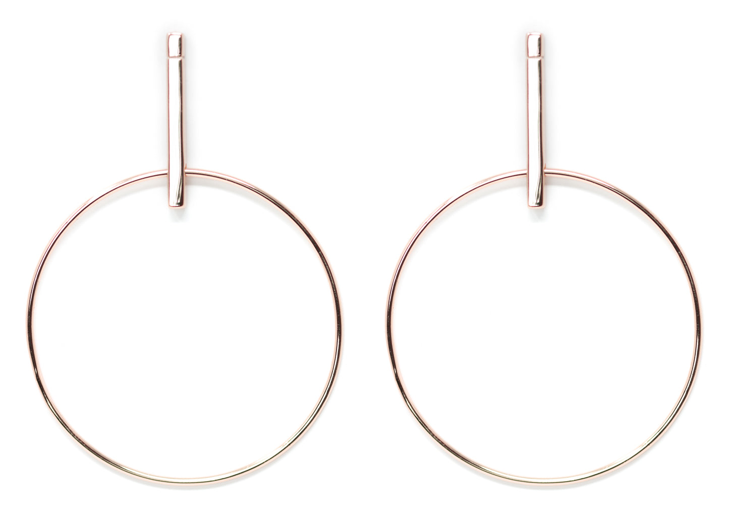 EG-1/R - Plain Hoop Earrings