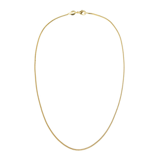 NGF-4/G  Box Chain Necklace