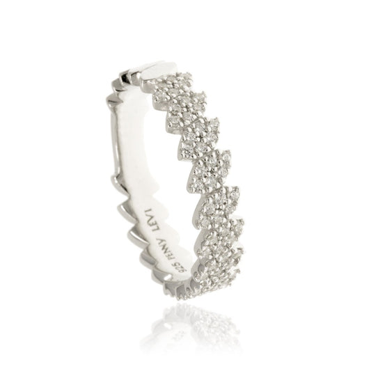 RT-19/S - Pave Leaf Ring