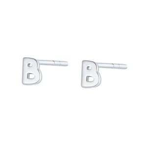 EG-126/S - Initial Earrings (Sold as a single Earring)