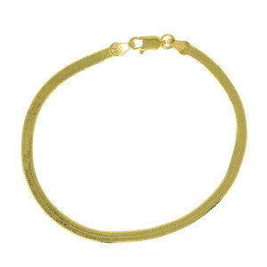 BA-1/G - Flat Chain Bracelet