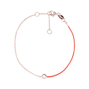 BF-2/RR - Chain and String Bracelet