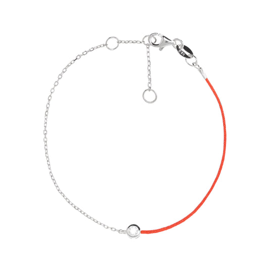 BF-2/SR - Chain and String Bracelet
