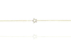 BG-21/G - Chain Bracelet with Star