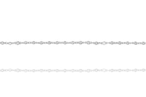 BK-46/S - Chain and Cubic Zirconia Bracelet
