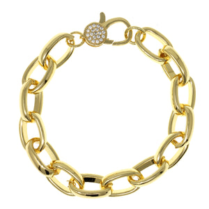 BW-9/G - Gold-filled Chunky Chain Bracelet