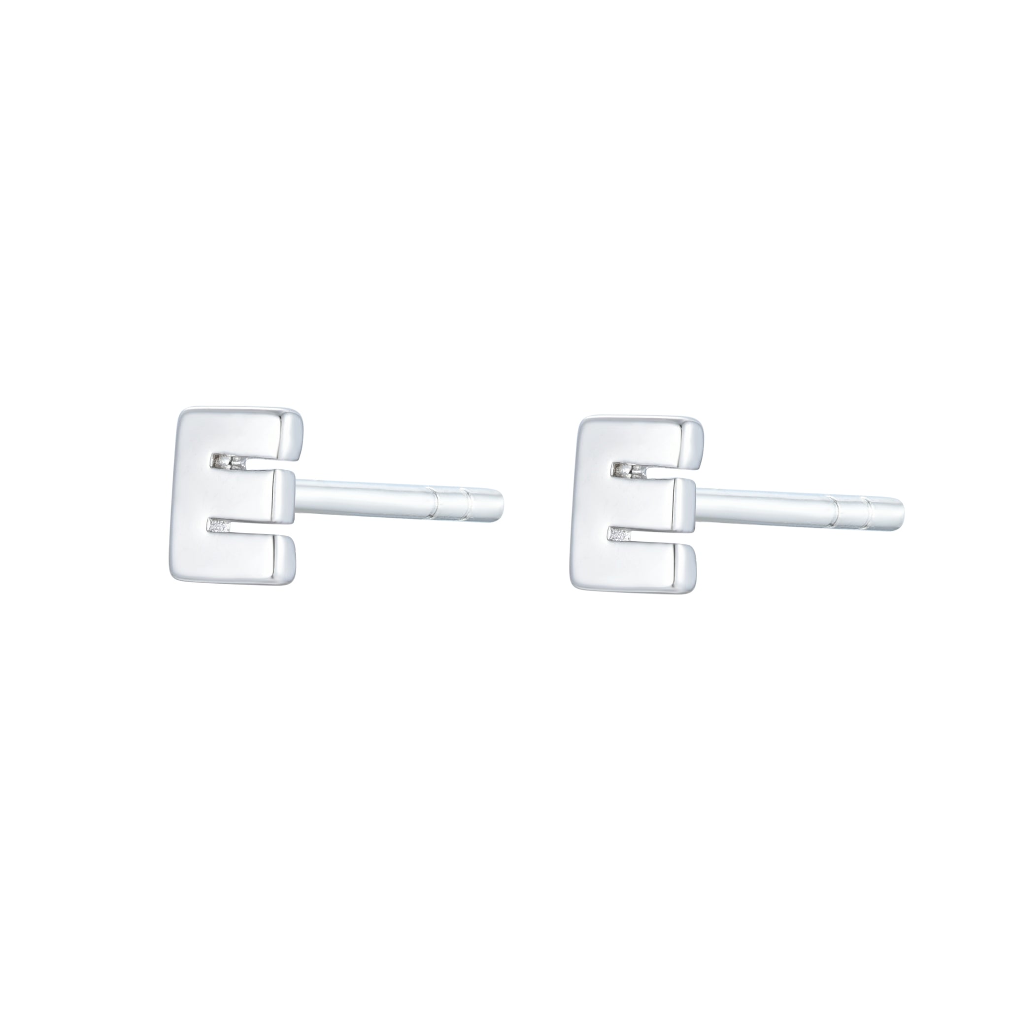 EG-126/S - Initial Earrings (Sold as a Pair)