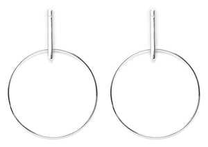 EG-1/S - Plain Hoop Earrings