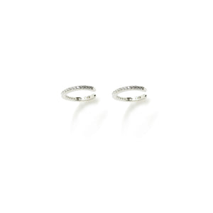 EG-24/S - Ear Cuff Set with Cubic Zirconia, Sold as a Single Earring