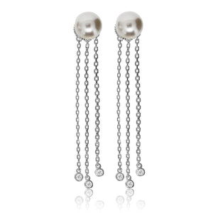 EH-75/S - Pearl Stud Earrings
