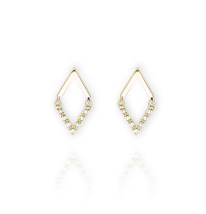 ET-20/G - Diamond Shaped Earrings