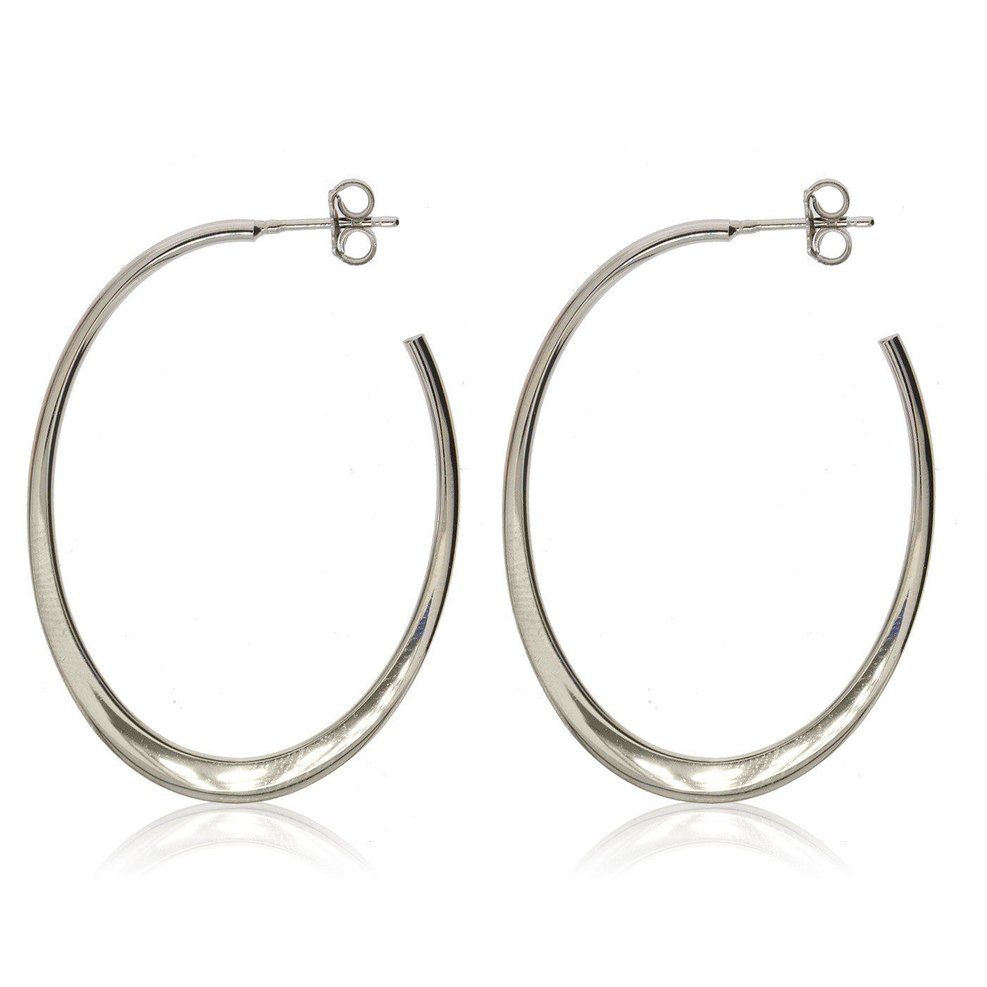 EX-81/S - Large  Open Hoop Earrings