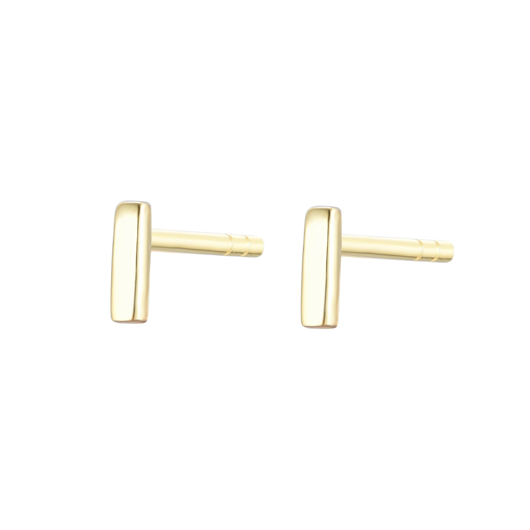 EG-126/G - Initial Earrings (Sold as a Pair )