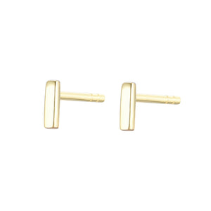 EG-126/G - Initial Earrings (Sold as a Pair )