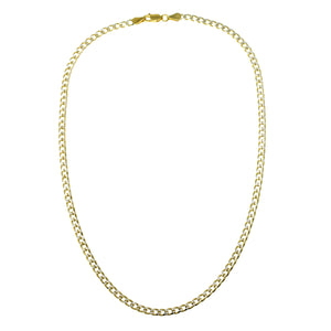 NA-13/GS - Two Tone Gold and Silver Chain Necklace