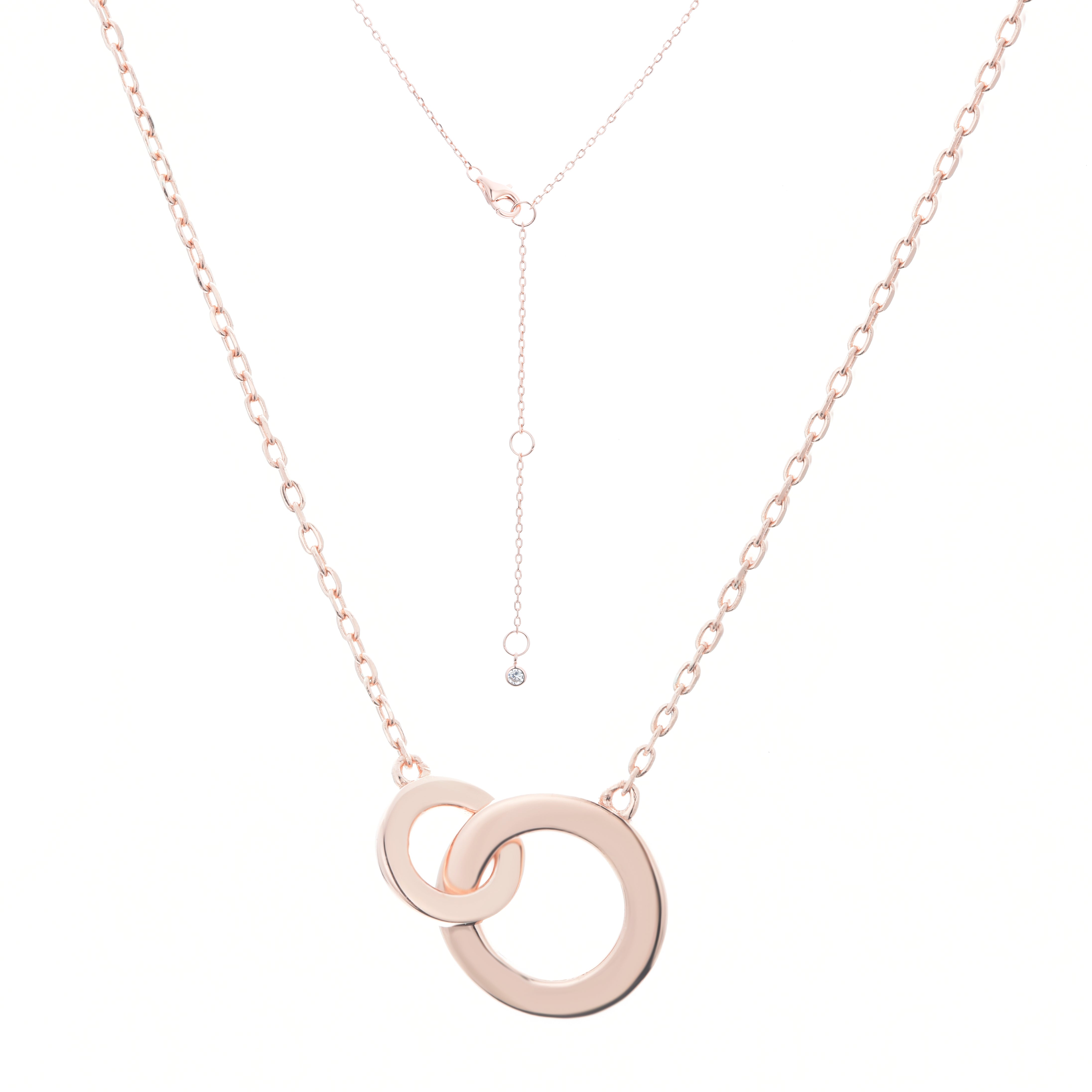 Penny Levi Rose Gold Double Moon and Star Necklace | Jewellery | My Violet  Hill