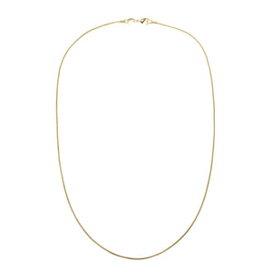 NGF-13/G - Round  Chain Necklace in Gold-filled