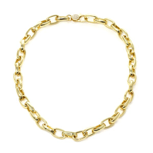 NW-9/G - Gold-filled Chunky Chain Necklace