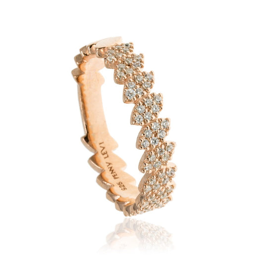 RT-19/R - Pave Leaf Ring