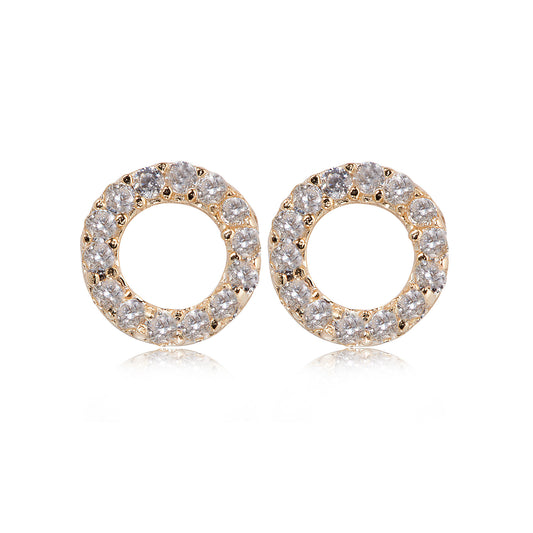 EG-45/G - Small Open Stud Earrings