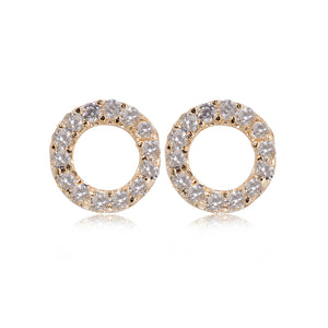 EG-45/G - Small Open Stud Earrings