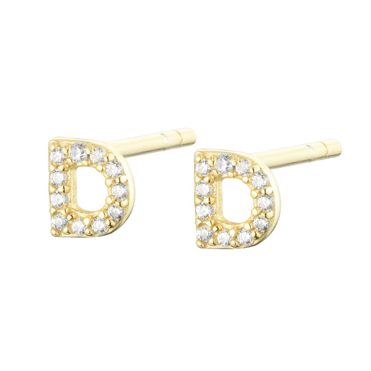 
Rose Gold Huggie Earrings with Star-Shaped Attachment and Cubic Zirconia

